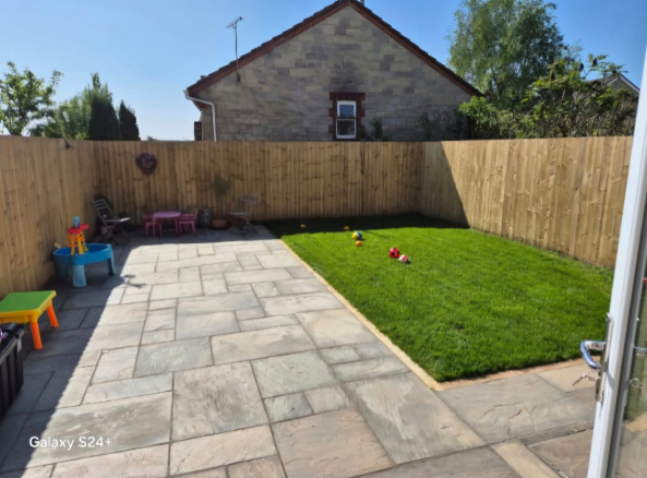 After -- Completed rear extension creating new living space