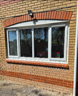 Outdoor renovation with new garden features